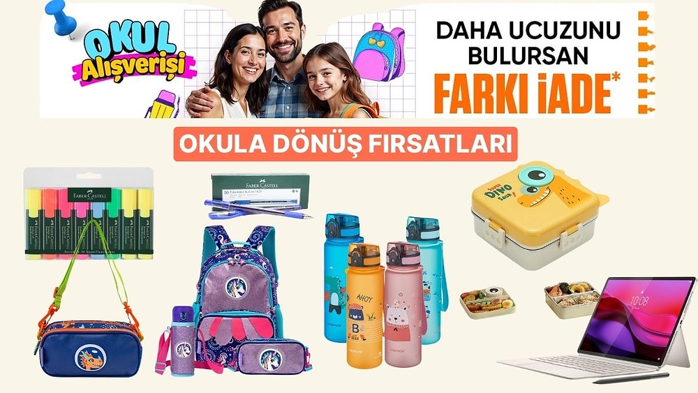 Hepsiburada Okul Alışverişi Kapsamında Öne Çıkan Kampanyalar