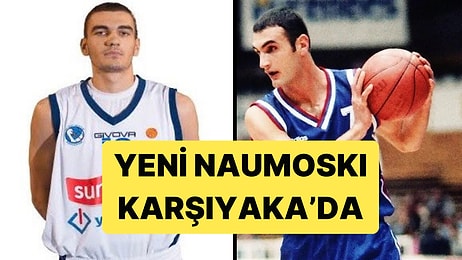 Efsane Basketbolcu Petar Naumoski'nin Oğlu Mihail Naumoski, Karşıyaka ile Anlaştı