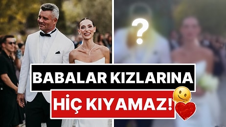 Babalar Hiç Kıyamaz: Sadettin Saran, Düğünde Kızı Lal Saran'ı Teslim Ederken Gözyaşlarını Tutamadı!