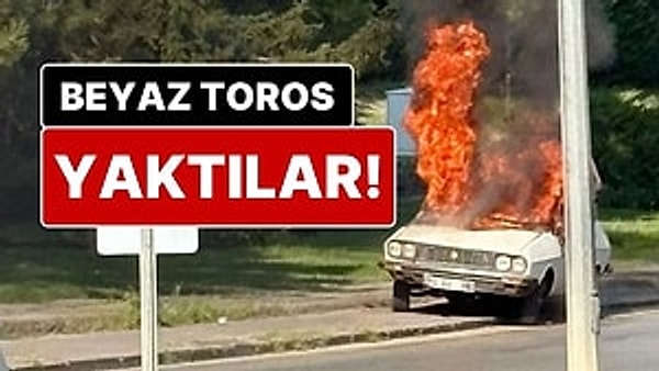 Meclis Önünde Hareketli Dakikalar: TBMM Önünde Beyaz Toros Yakıldı
