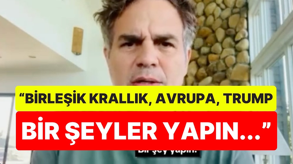 Yardım Çağrısı Yaptı: Ünlü Hollywood Oyuncusu Mark Ruffalo, Gazze’deki İnsani Krize Sessiz Kalmadı