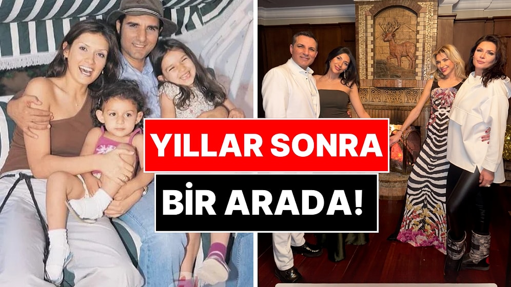 Rafet El Roman ve Eski Eşi Tuğba Altıntop Kızları Su ve Şevval ile Doğum Gününde Bir Araya Geldi!