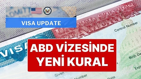 ABD Vizesi Alacak Olanlar Dikkat! ABD Vizesinde Mülakat Geri Döndü