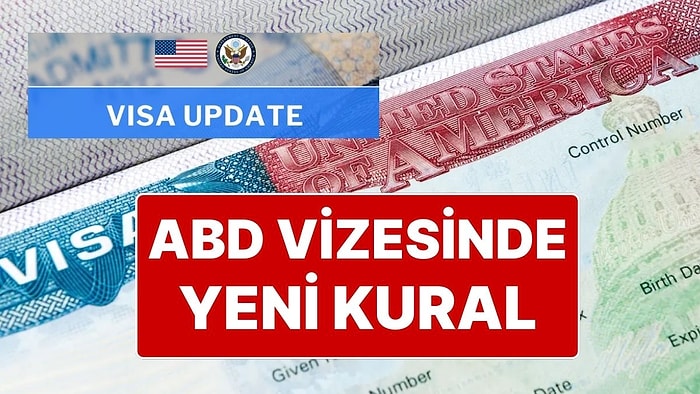 ABD Vizesi Alacak Olanlar Dikkat! ABD Vizesinde Mülakat Geri Döndü