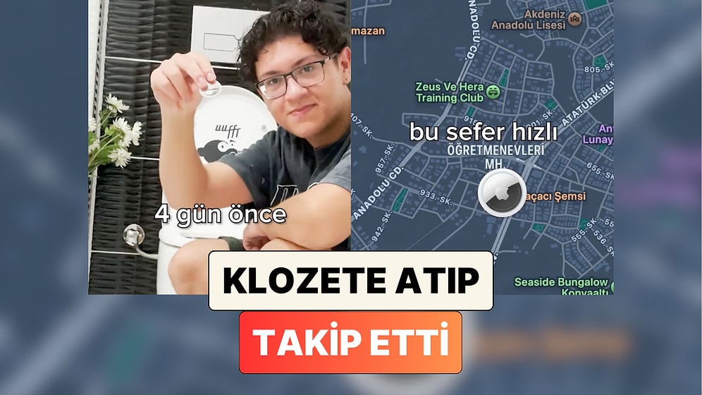 Bir İçerik Üreticisi Genç Takip Cihazını Klozete Atıp Takip Etti:"50 Bin Beğeni Gelirse Kanalizasyona Girerim"
