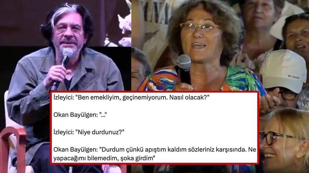 Emekli Maaşını Açıklayan Okan Bayülgen ile Bir Vatandaş Arasındaki Diyalog Tepki Çekti