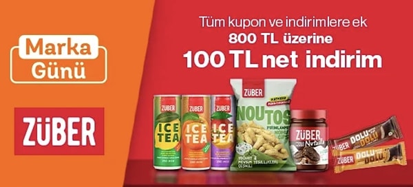 Züber'de Marka Günü'ne özel indirim çılgınlığı!