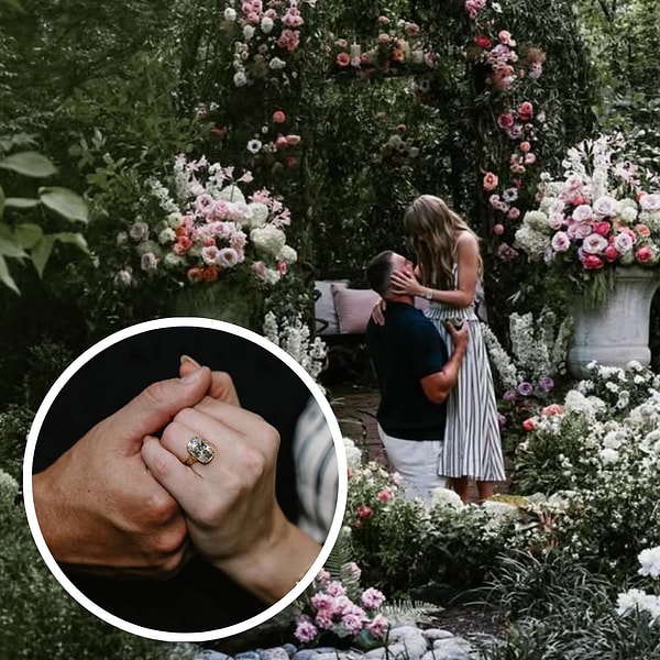 Taylor Swift, Travis Kelce’yle nişanlandığını birkaç saat önce “İngilizce öğretmeniniz ve spor hocanız evleniyor” notuyla duyurdu. 💍