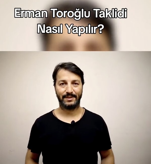 Öncelikle Erman Toroğlu taklidi ile başlayalım;