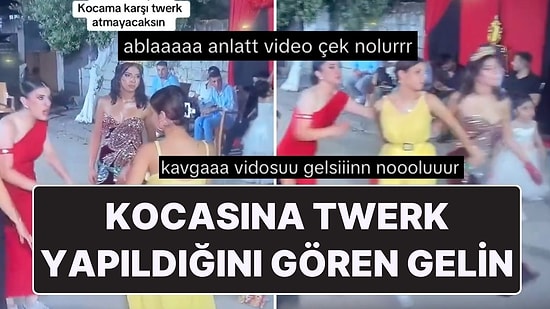 Kına Gecesinde Kocasına Twerk Yapan Kadını Gören Gelin Çılgına Döndü