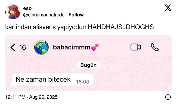 "Bu acı"