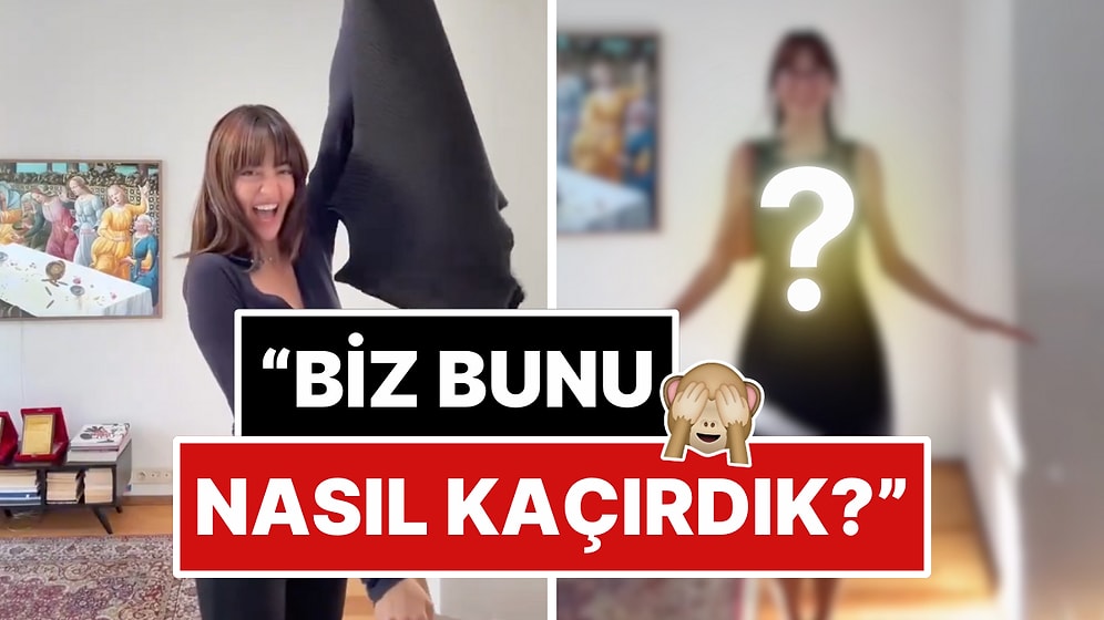 Görür Görmez Sizin de Olsun İsteyeceksiniz: Bir Sosyal Medya Kullanıcısı "Zıplayan Elbisesini" Paylaştı!