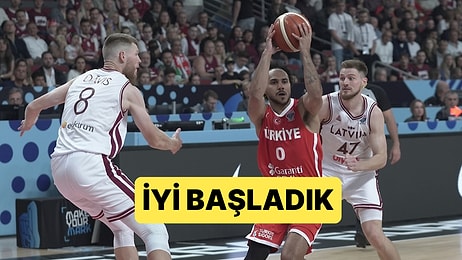 12 Dev Adam EuroBasket 2025'e Ev Sahibi Letonya'yı 93-73 Yenerek Başladı
