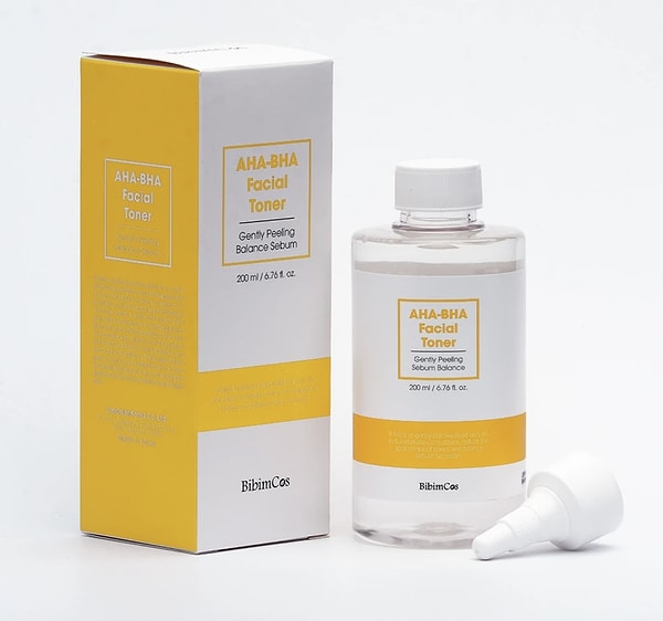 Bibimcos AHA-BHA Facial Toner 200ml New Version