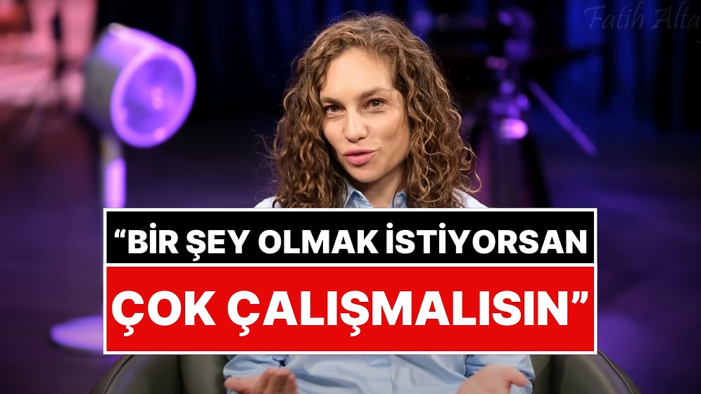 Nevşin Mengü'nün "Bir Şey Olmak İstiyorsan Çok Çalışmalısın" Sözü Tartışma Yarattı