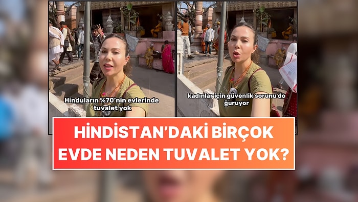 Ülkeye Giden Bir İçerik Üreticisi Yanıtladı: Hindistan'daki Birçok Evde Neden Tuvalet Yok?