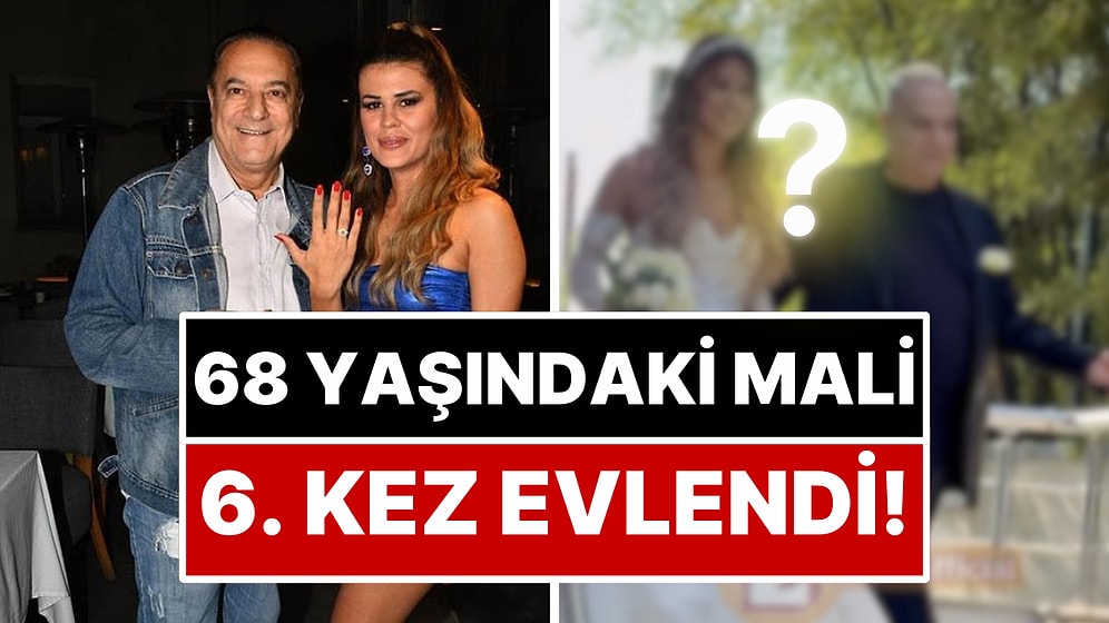 6. Kez Nikah Masasına Oturdu: Mehmet Ali Erbil, Kendisinden 42 Yaş Küçük Sevgilisi Gülseren Ceylan'la Evlendi!