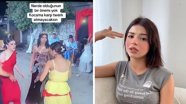 Sosyal medyada kına gecesinde kocasına twerk atıldığı için kavga çıkaran gelinin görüntüleri viral olmuştu.