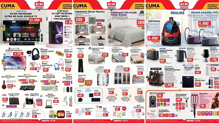 BİM'e Halı ve Koltuk Yıkama Makinesi Geliyor!  5 Eylül 2025 BİM Aktüel Ürünler İndirim Kataloğu
