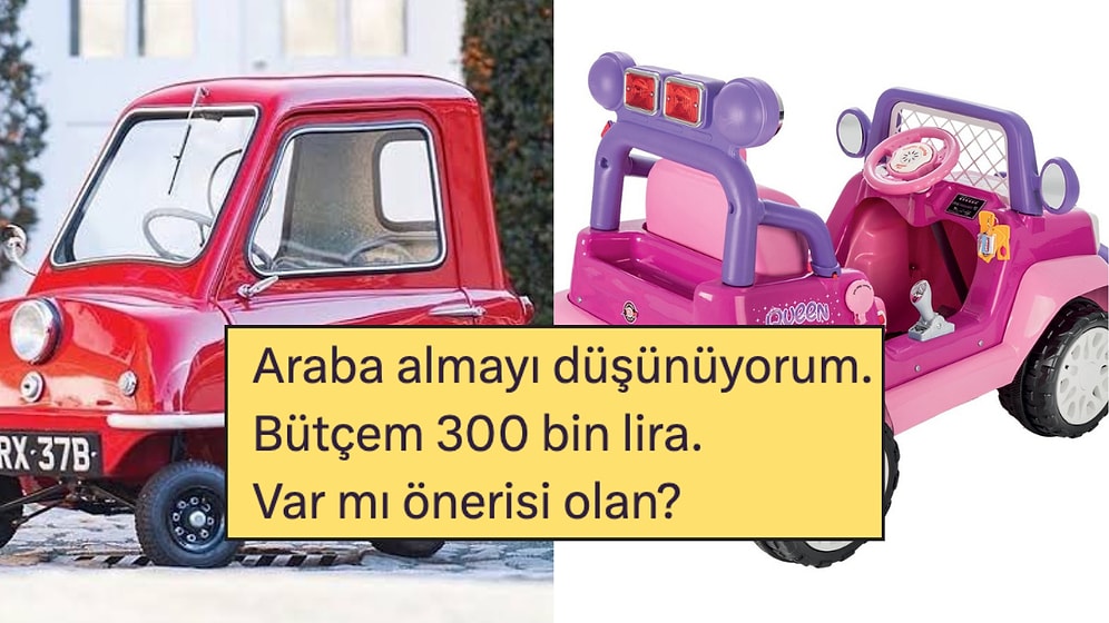 300 Bin Liraya Araba Almayı Düşünen X Kullanıcısına Gelen Öneriler