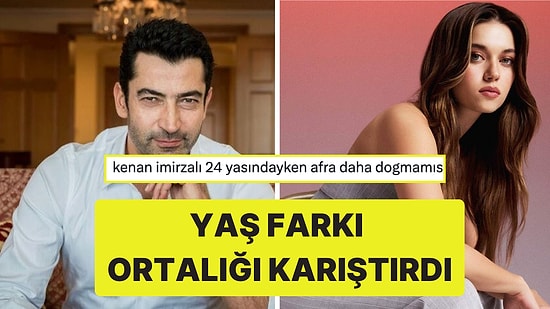 24 Yaş Fark Var: Kenan İmirzalıoğlu ve Afra Saraçoğlu'nun Partner Olması Tartışma Yarattı