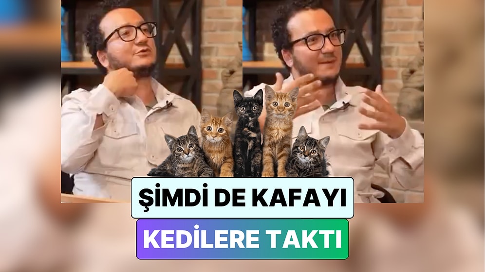 Şimdi de Kafayı Kedilere Taktı: Sokak Kedilerinin %60'ı Toksoplazma Diyen Erbaş Homoseksüalite'ye Karşı Uyardı