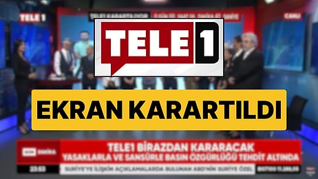 Tele1'in Ekranı Karartıldı: 5 Günlük Yayın Durdurma Cezası Başladı