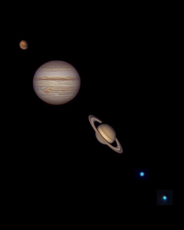 2. Asteroid kuşağı Mars ve Jüpiter arasında yer alır.