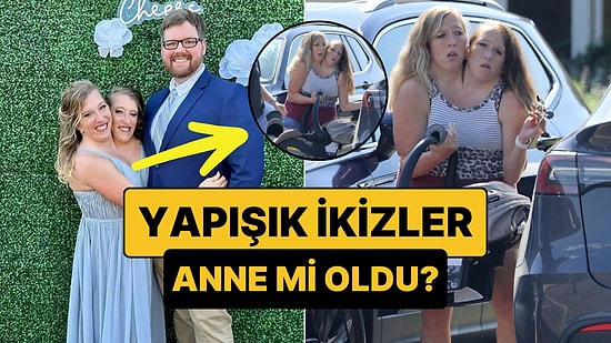Evlilikleriyle Gündem Olan Yapışık İkizler Abby ve Britanny Kucaklarında Bebekle Görüntülendi!