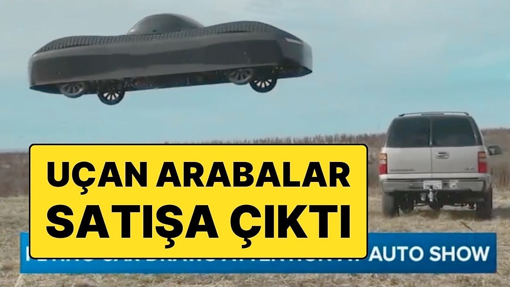 Trafik Derdine Gökyüzünden Çözüm: Uçan Araba Dönemi Başlıyor! Satış Fiyatı da Belli Oldu
