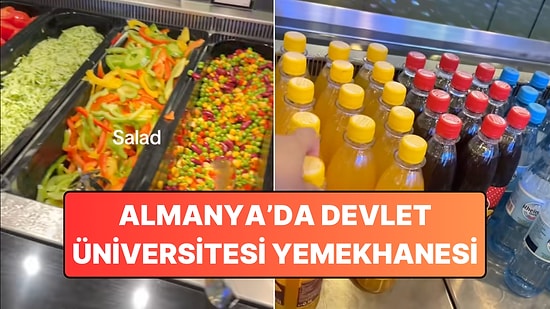 Almanya'da Devlet Üniversitesinde Okuyan Bir Genç 3 Euroluk Öğle Yemeğini Paylaştı
