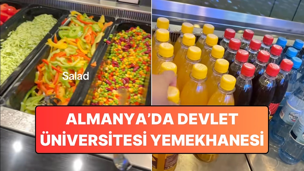 Almanya'da Devlet Üniversitesinde Okuyan Bir Genç 3 Euroluk Öğle Yemeğini Paylaştı