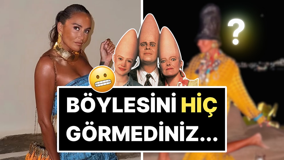 Böylesini Hiç Görmediniz: Sevgilisiyle Felekten Bir Gece Çalan Eda Taşpınar'ın Tuhaf 'Şapkası' Göz Kanattı!