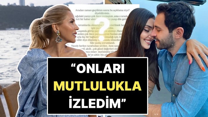 Bunca Yıl Sonra İlk Kez Konuştu: Tepki Çeken Arzu Sabancı'dan Hande Erçel ve Hakan Sabancı Hakkında Açıklama!