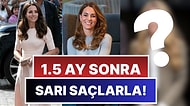 Prens ve Prenses 7 Hafta Sonra İlk Kez Görüntülendi: Kate Middleton Görevine Yeni Sarı Saçlarıyla Döndü!