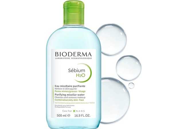12. Bioderma'nın yüz temizleme suları artık ikonikleşti.