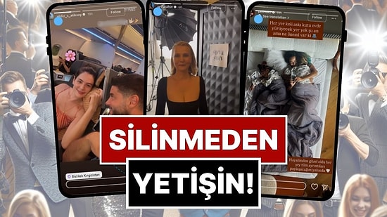 Silinmeden Yetişin: 4 Eylül'de Ünlülerin Paylaştığı "Kaçarsa Yazık Olur" Temalı Instagram Hikayeleri!
