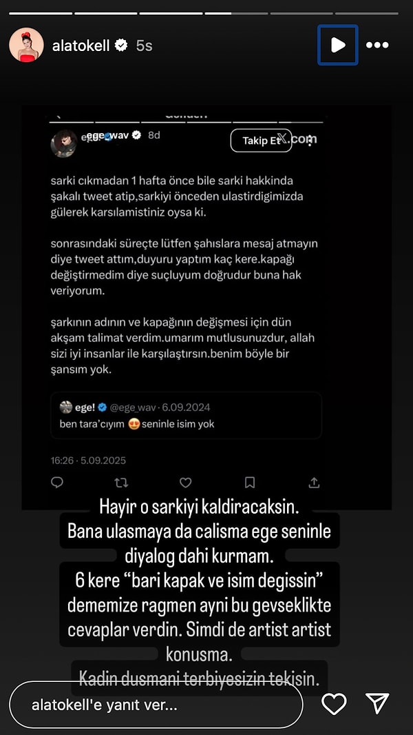 Tara Tokel'in ablası Ala Tokel o açıklamanın üzerine şu ifadeleri kullandı:
