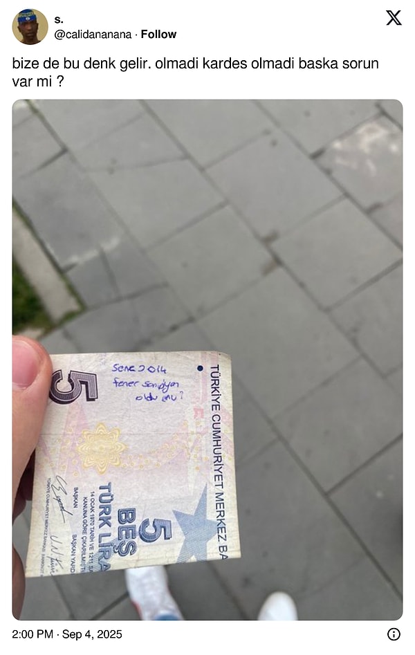 Cevabı Fenerbahçelilerden alalım👇