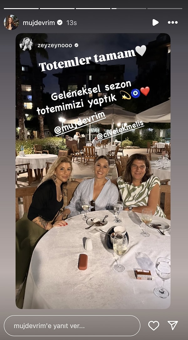 Biz Şerbo'nun yeni sezonunu beklerken dizinin Kıvılcım'ı Evrim Alasya'dan senaristlerle paylaşım geldi.