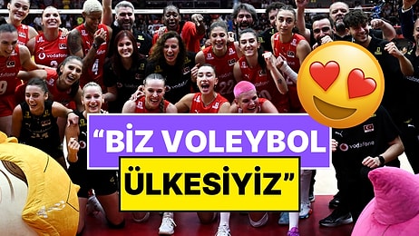 Biz Voleybol Ülkesiyiz! Filenin Sultanları Finale Yükseldi, Sosyal Medya Coştu