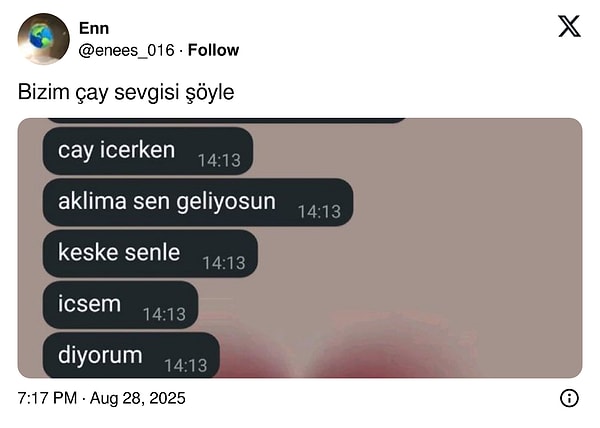 Kahve tek başına içilir, ama çay öyle mi?