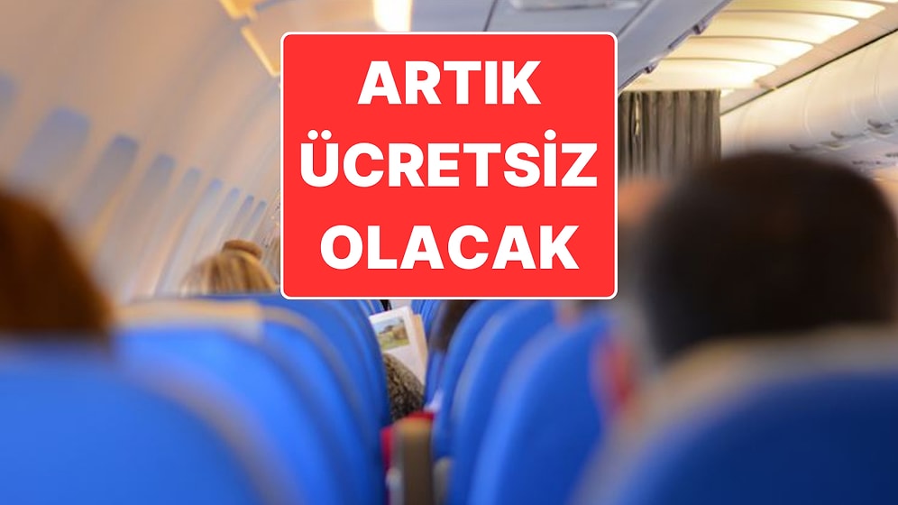 Bakan Abdulkadir Uraloğlu Açıkladı: Uçaklarda Ücretsiz Su Olacak