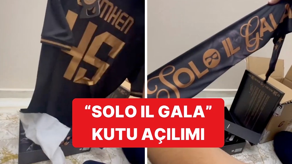 Bir Galatasaray Taraftarı 10 Bin TL'lik "Solo Il Gala" İçin Kutu Açılımı Yaptı