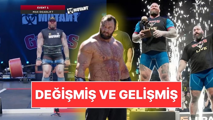 Game of Thrones'un The Mountain'ı Thor Björnsson, 510 Kg Ağırlığı Kaldırarak Dünya Rekoru Kırdı!