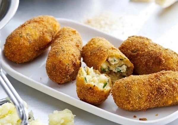 2. Patates Kroket ve Sebzeli Muffin