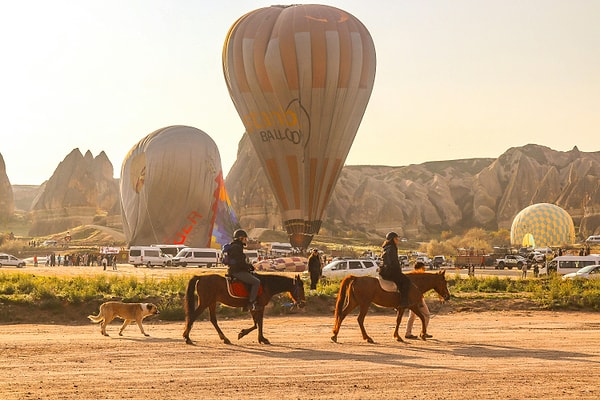 8. Horse Rides in Cappadocia