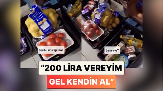 Haklı mı Haksız mı? Bir Kurye Müşterinin Verdiği Siparişin Miktarına İsyan Etti