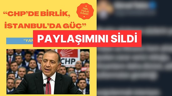 Gürsel Tekin'in Paylaşımını Yapay Zekaya Yaptırdığı Ortaya Çıktı