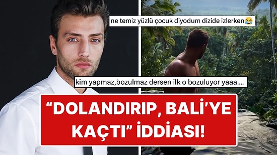 Oyuncu Ceyhun Mengiroğlu'nun Piyasayı 15 Milyon TL Dolandırarak Bali'ye Kaçtığı İddiası X'te Gündeme Oturdu!